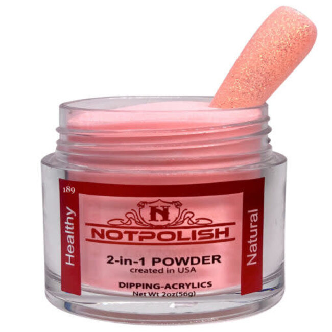 NotPolish - OG 189 All My Peaches - AIO Powder - 2 oz