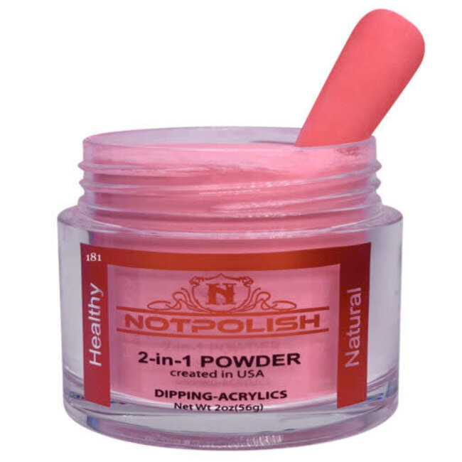 NotPolish - OG 181 Red Crush - AIO Powder - 2 oz