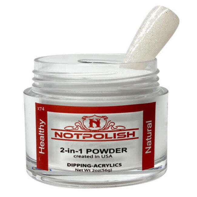 NotPolish NotPolish - OG 174 Mystic White - AIO Powder - 2 oz