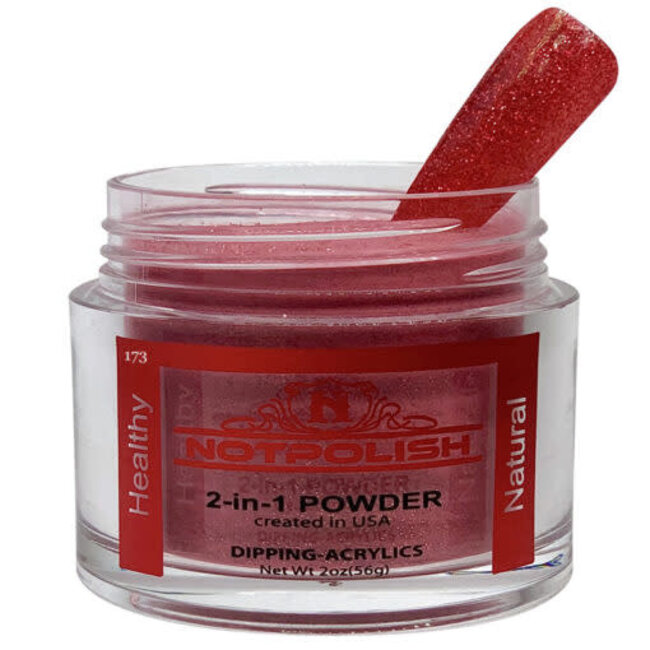 NotPolish NotPolish - OG 173 Rose Sparkle - AIO Powder - 2 oz