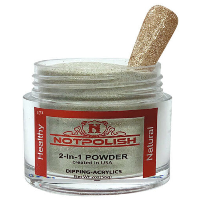 NotPolish - OG 171 Champagne Gold - AIO Powder - 2 oz
