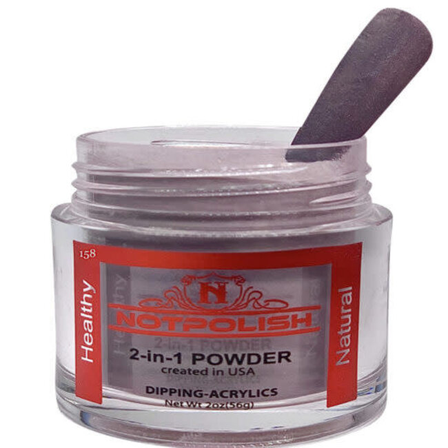 NotPolish - OG 158 My Soul Was Dark - AIO Powder - 2 oz
