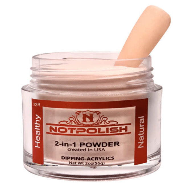 NotPolish - OG 139 Second Nude - AIO Powder - 2 oz