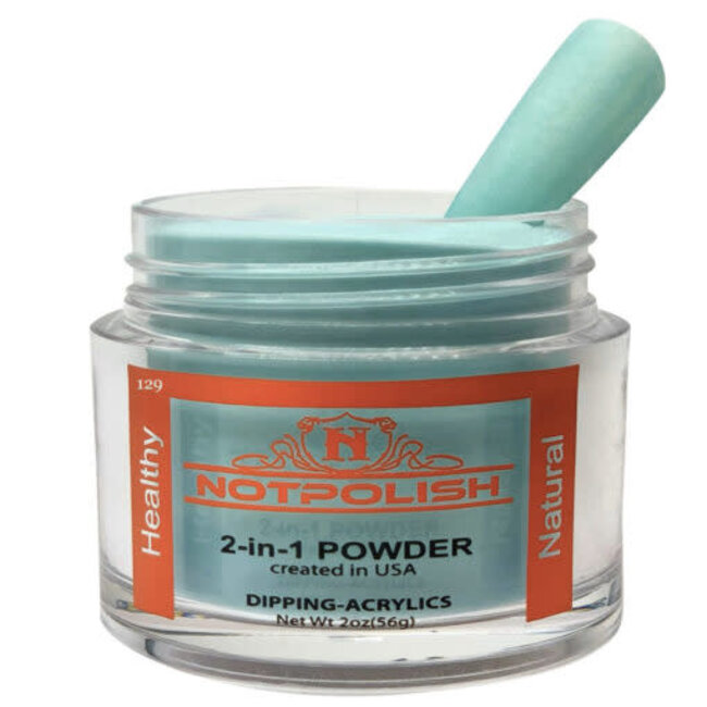 NotPolish - OG 129 Mint Crush - AIO Powder - 2 oz