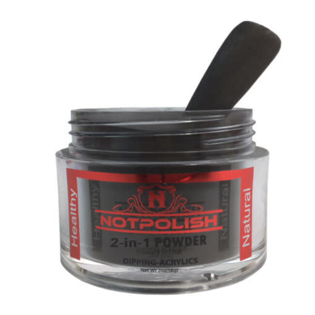 NotPolish NotPolish - OG 003 Black - AIO Powder - 2 oz
