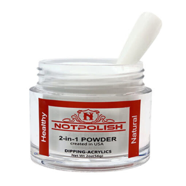 NotPolish - OG 002 White - AIO Powder - 2 oz