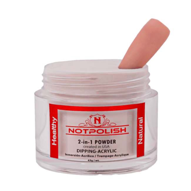 NotPolish NotPolish - M 110 Cappuccino - AIO Powder - 2 oz