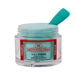 NotPolish NotPolish - M 097 Pleasant Teal - AIO Powder - 2 oz