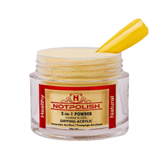 NotPolish NotPolish - M 094 Sunlit Yellow - AIO Powder - 2 oz