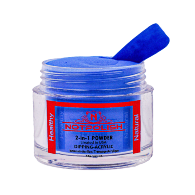 NotPolish NotPolish - M 093 Lush Blue - AIO Powder - 2 oz