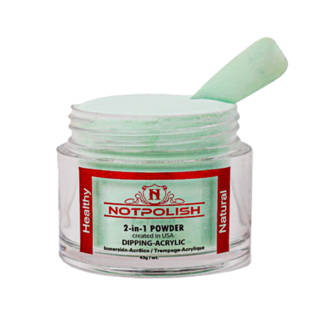 NotPolish - M 086 Blooming Mint - AIO Powder - 2 oz