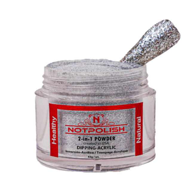 NotPolish NotPolish - M 084 Ice Castle - AIO Powder - 2 oz