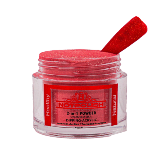 NotPolish - M 082 Hot Tamale - AIO Powder - 2 oz
