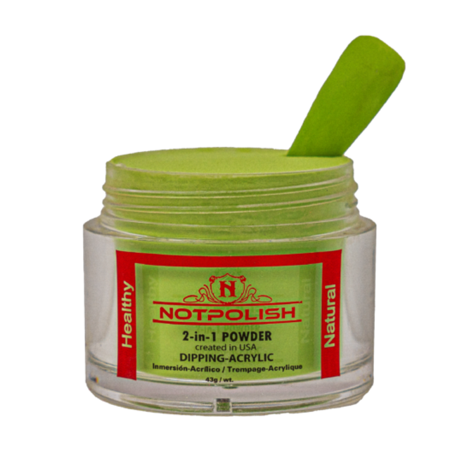 NotPolish - M 069 Green Envy - AIO Powder - 2 oz