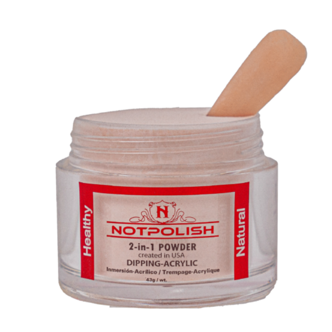 NotPolish - M 068 Peeky Nude - AIO Powder - 2 oz