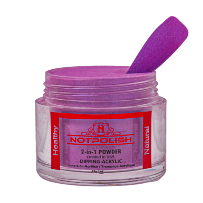 NotPolish NotPolish - M 063 Royal at Midnight - AIO Powder - 2 oz