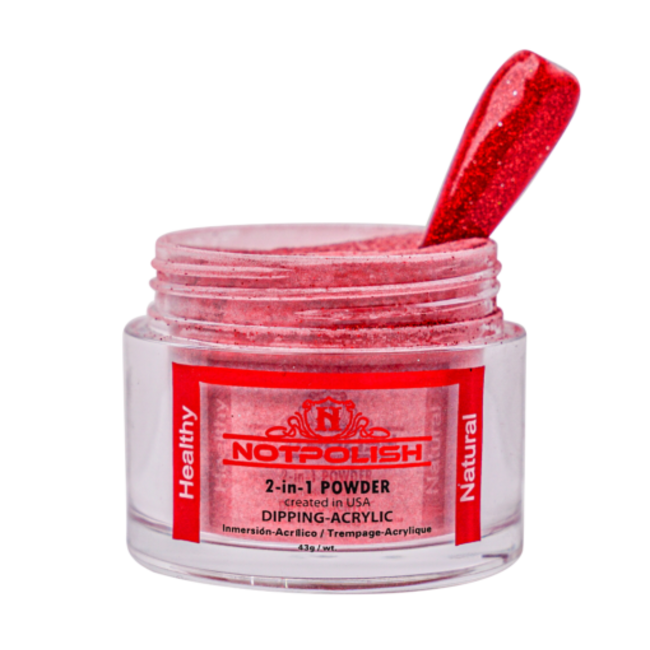 NotPolish - M 028 Red Fox - AIO Powder - 2 oz