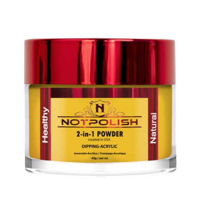 NotPolish NotPolish - M 015 Sunflower - AIO Powder - 2 oz