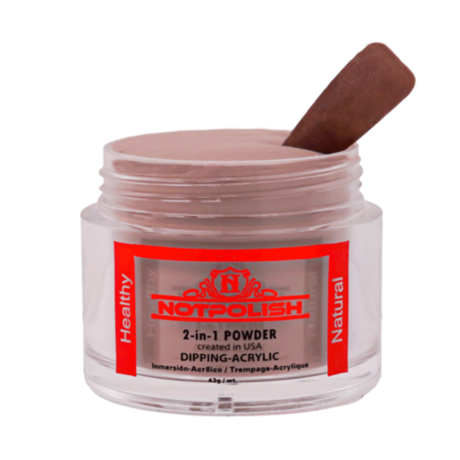 NotPolish - M 116 Chocolate Thunder - AIO Powder - 2 oz