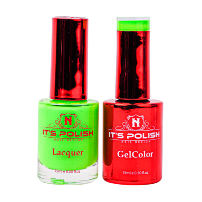 NotPolish NotPolish - M 100 Hot Lime Bling - DUO Polish - .5 oz