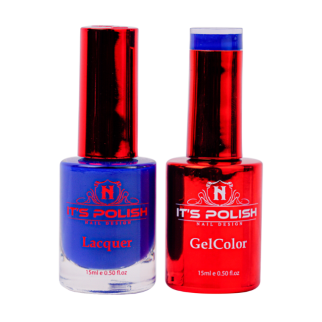 NotPolish - M 093 Lush Blue - DUO Polish - .5 oz