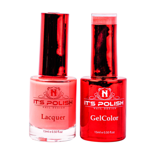 NotPolish - M 087 Coral Pink - DUO Polish - .5 oz