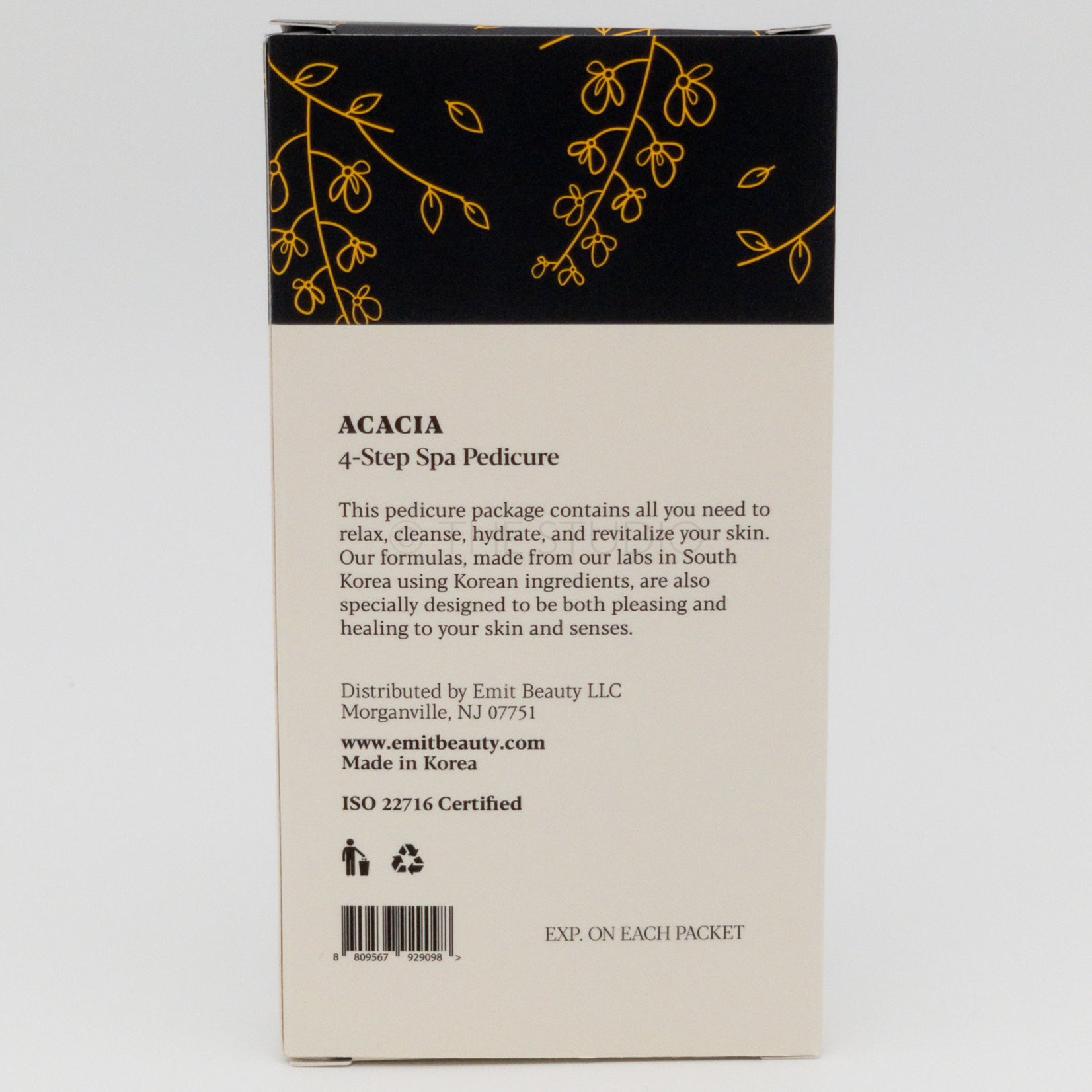 Emit 4 Step Spa Pedicure Box Acacia 1 Ct The Studio Nail And Beauty Supply Emit 4 Step Spa Pedicure Box Acacia 1 Ct The Studio Nail And Beauty Supply