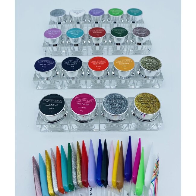 The Studio The Studio - Nail Art Gel - *Collection 20 Colors