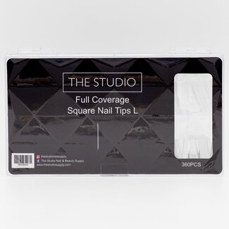The Studio The Studio - Tip Box - Full Cover - Square Clear -