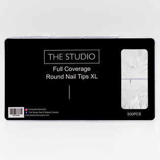 The Studio The Studio - Tip Box - Full Cover - Round Clear -