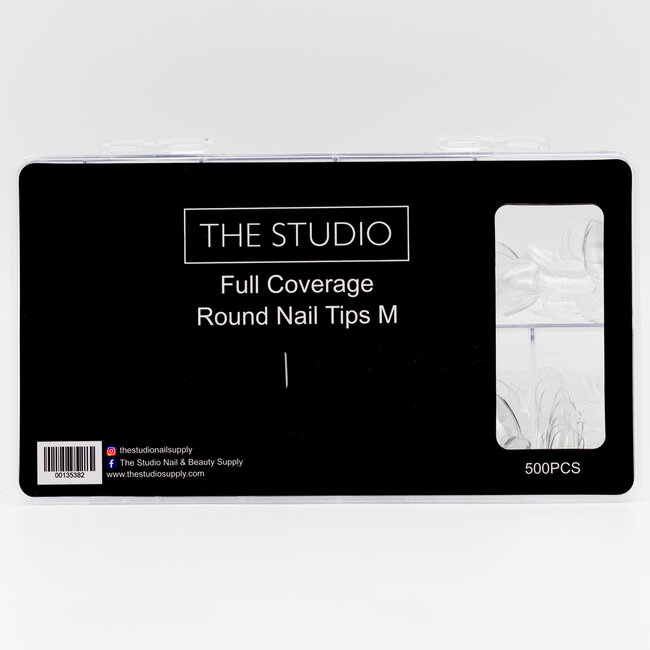 The Studio - Tip Box - Full Cover - Round Clear -