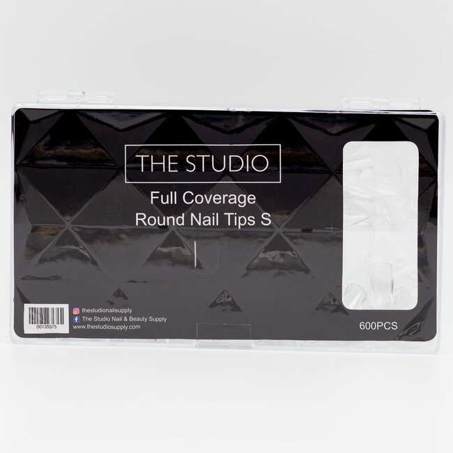 The Studio - Tip Box - Full Cover - Round Clear -