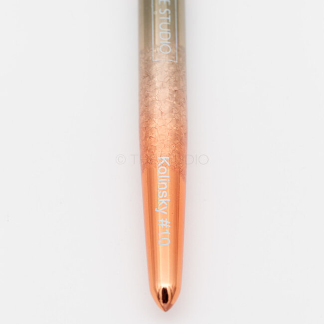 The Studio - Acrylic Brush - Emerald Gold - Foil -