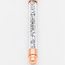 The Studio The Studio - Kolinsky Acrylic Brush - Rose Gold - Silver Crystal- #10
