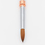 The Studio The Studio - Kolinsky Acrylic Brush - Rose Gold - Silver Crystal- #10