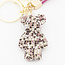The Studio - Keychain - Rhinestone Bear -