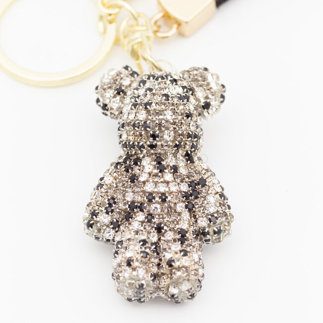 The Studio - Keychain - Rhinestone Bear -
