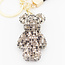The Studio The Studio - Keychain - Rhinestone Bear -