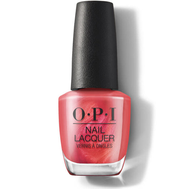 OPI - N06 - Lacquer - Paint the Tinseltown Red ('21 Celebration)