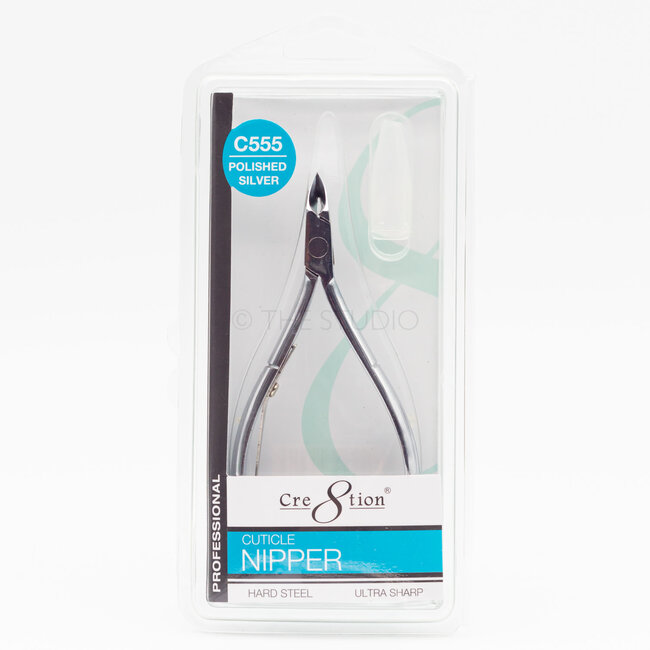 Cre8tion - Cuticle Nipper - C 555 - Silver