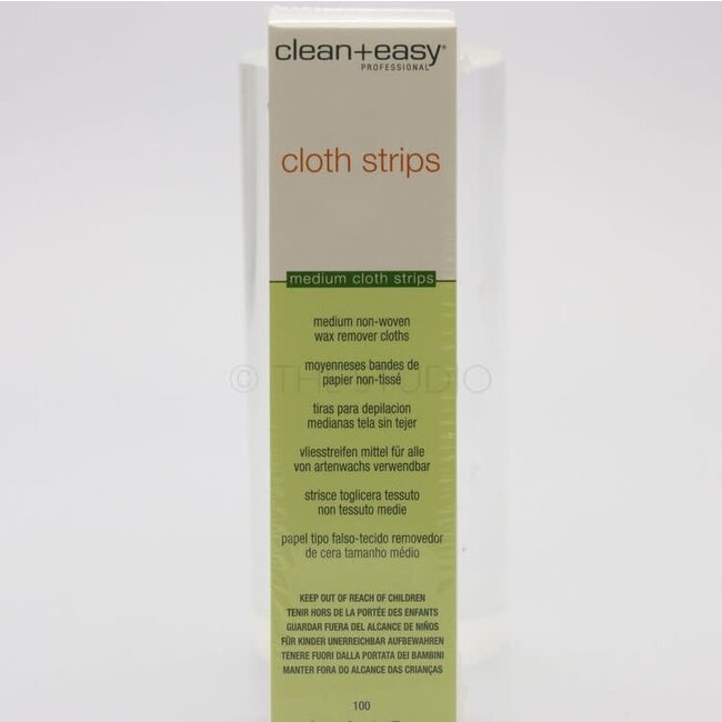 Clean + Easy - Cloth Strips - Medium - 100 count