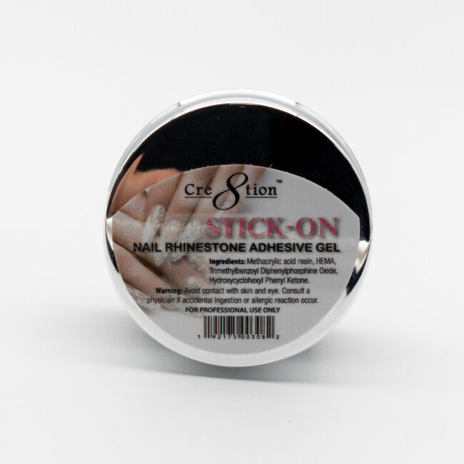 Cre8tion Cre8tion - Rhinestone Gel - Stick on glue - Nail Jewelry Adhesive - 7.5 g