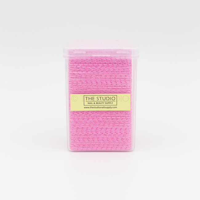 The Studio - Cleaning Cotton Wipes - 200 ct - Pink Square