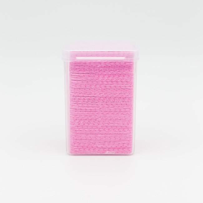 The Studio - Cleaning Cotton Wipes - 200 ct - Pink Square