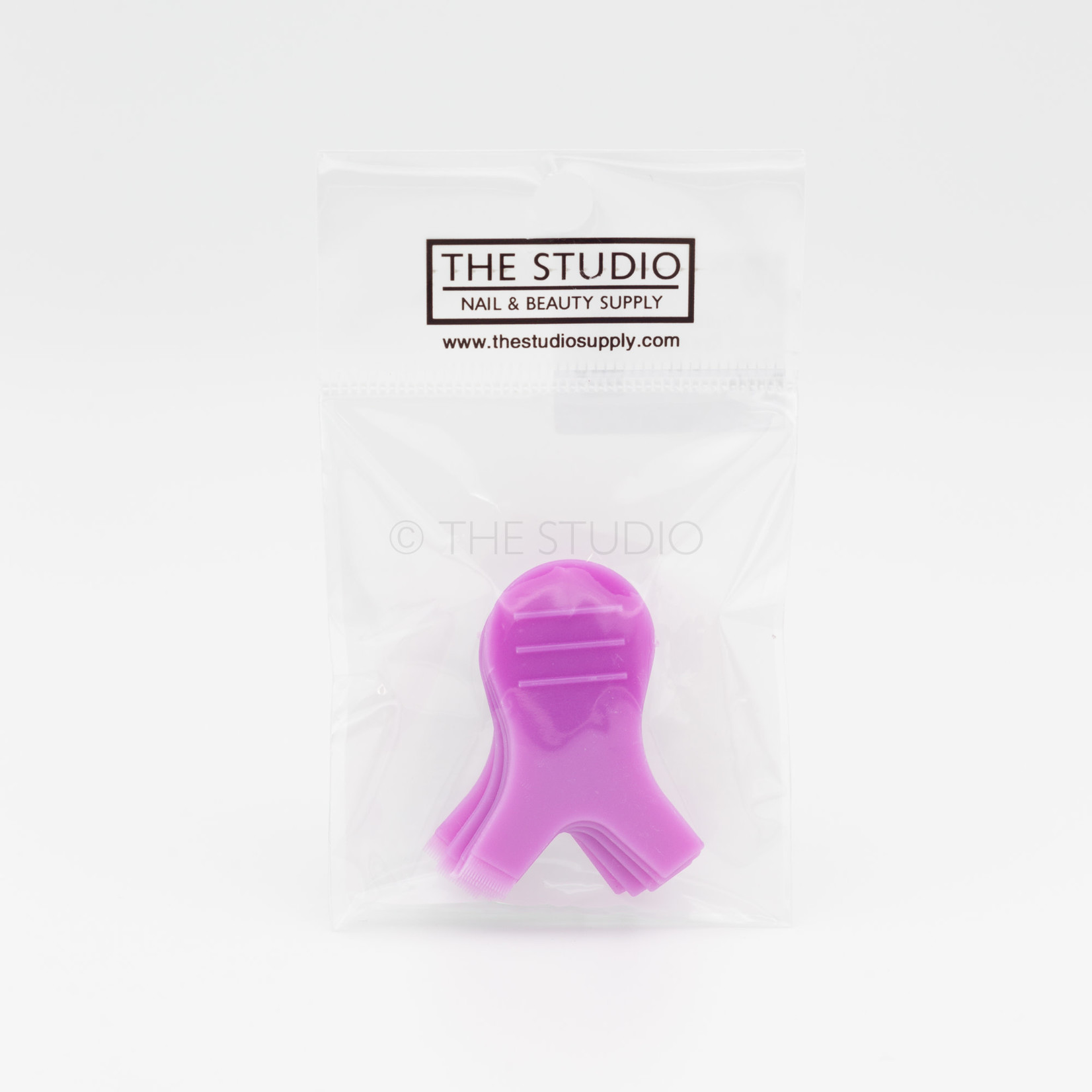 The Studio The Studio - Y Shape Eyelash Brush - 5 ct - Purple