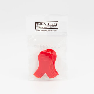 The Studio The Studio - Y Shape Eyelash Brush - 5 ct - Red