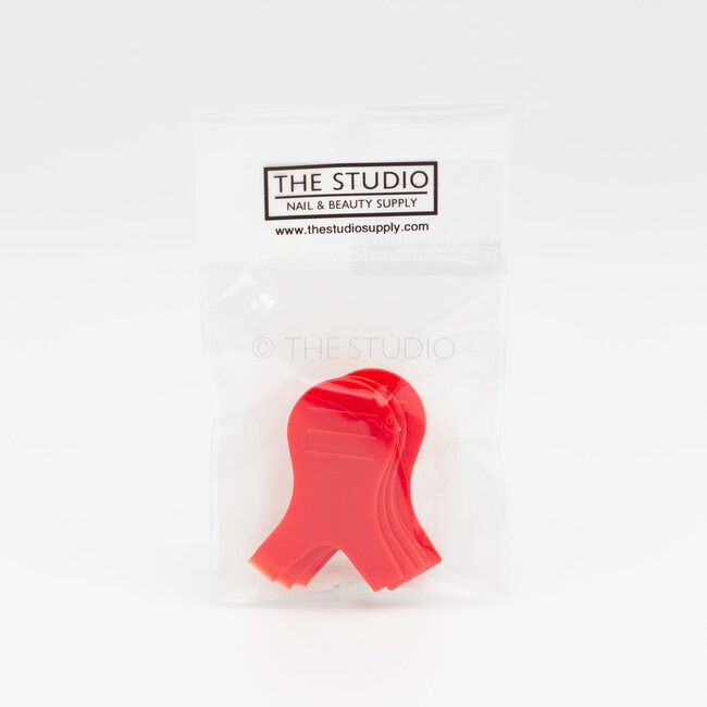 The Studio The Studio - Y Shape Eyelash Brush - 5 ct - Red