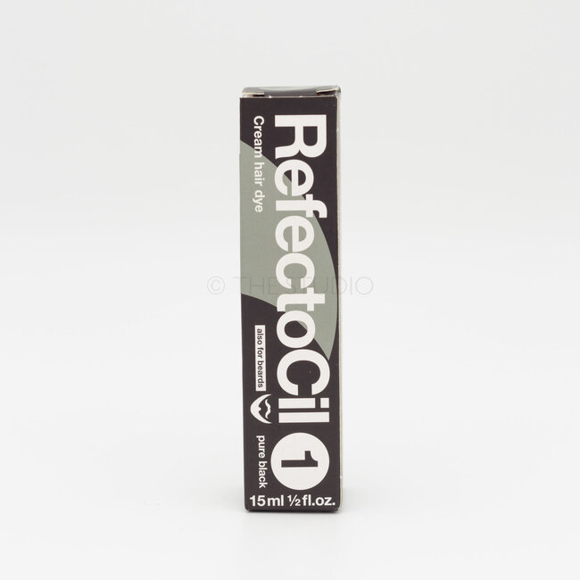 RefectoCil - Cream Hair Dye - No. 1 - Pure Black
