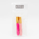 The Studio The Studio - Lash Shampoo Brush - 2 pc - Pink