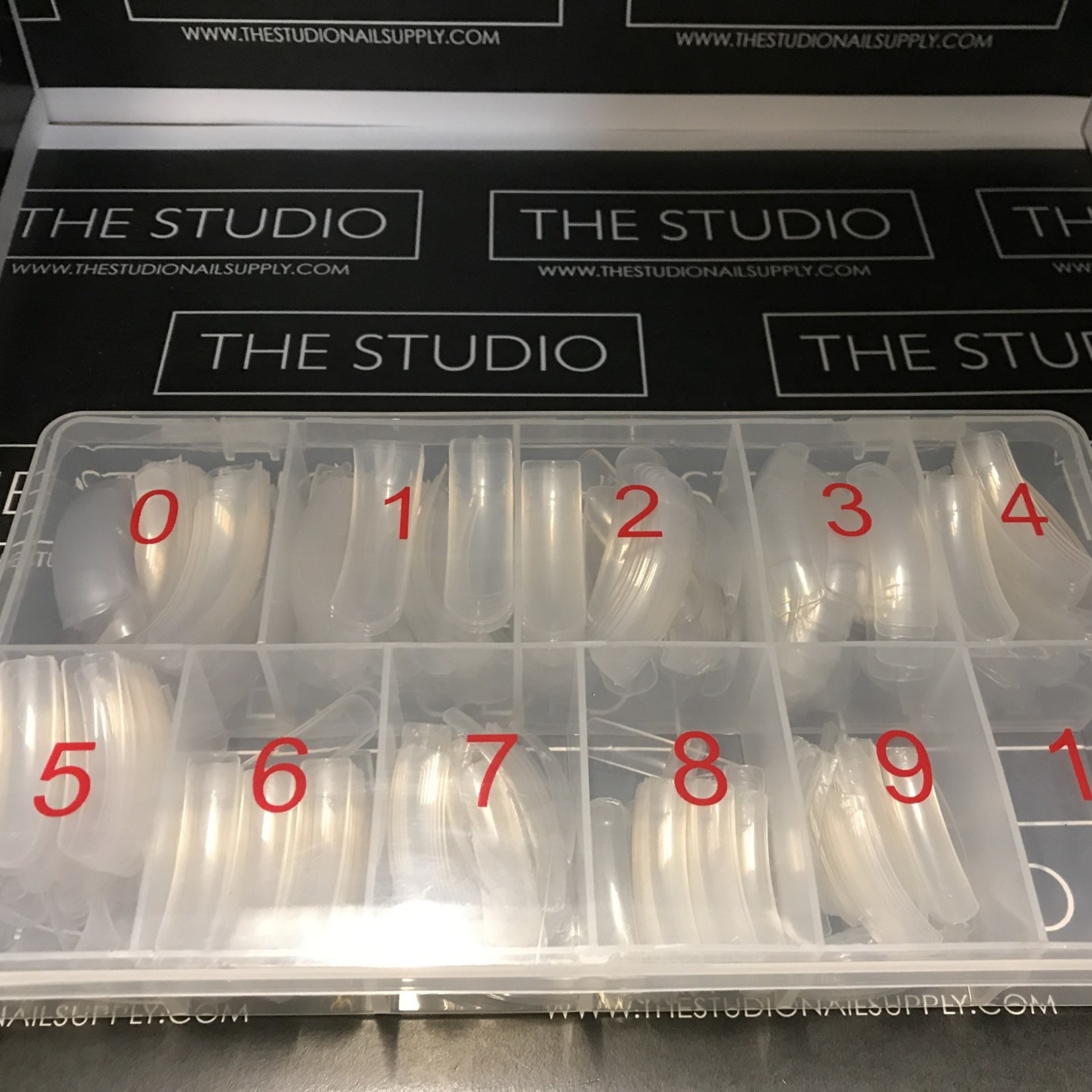 The Studio The Studio - Tip Box - Full Cover - Square Clear -